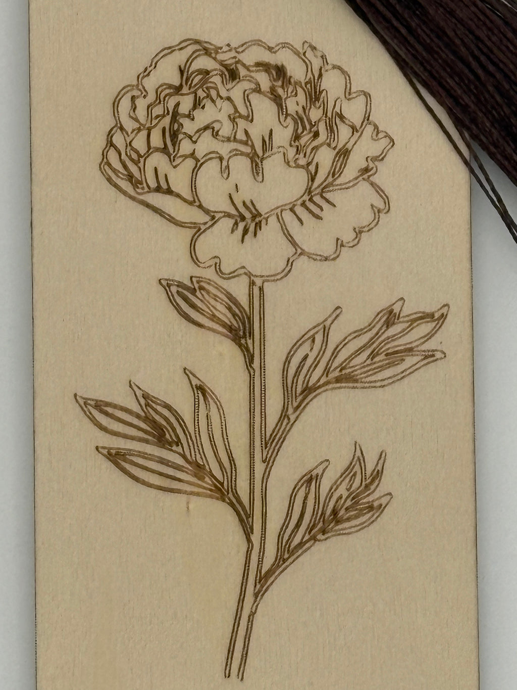 November Birth Flower Bookmark