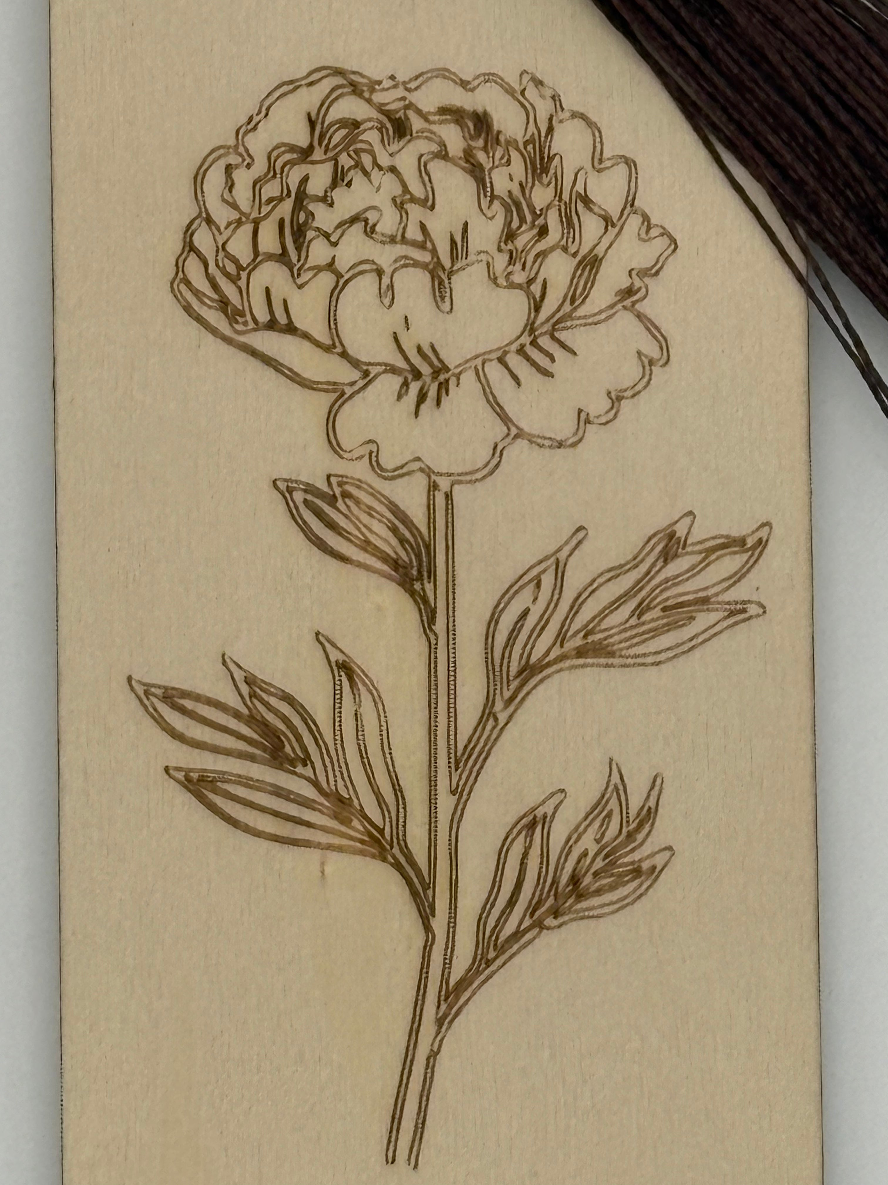 November Birth Flower Bookmark
