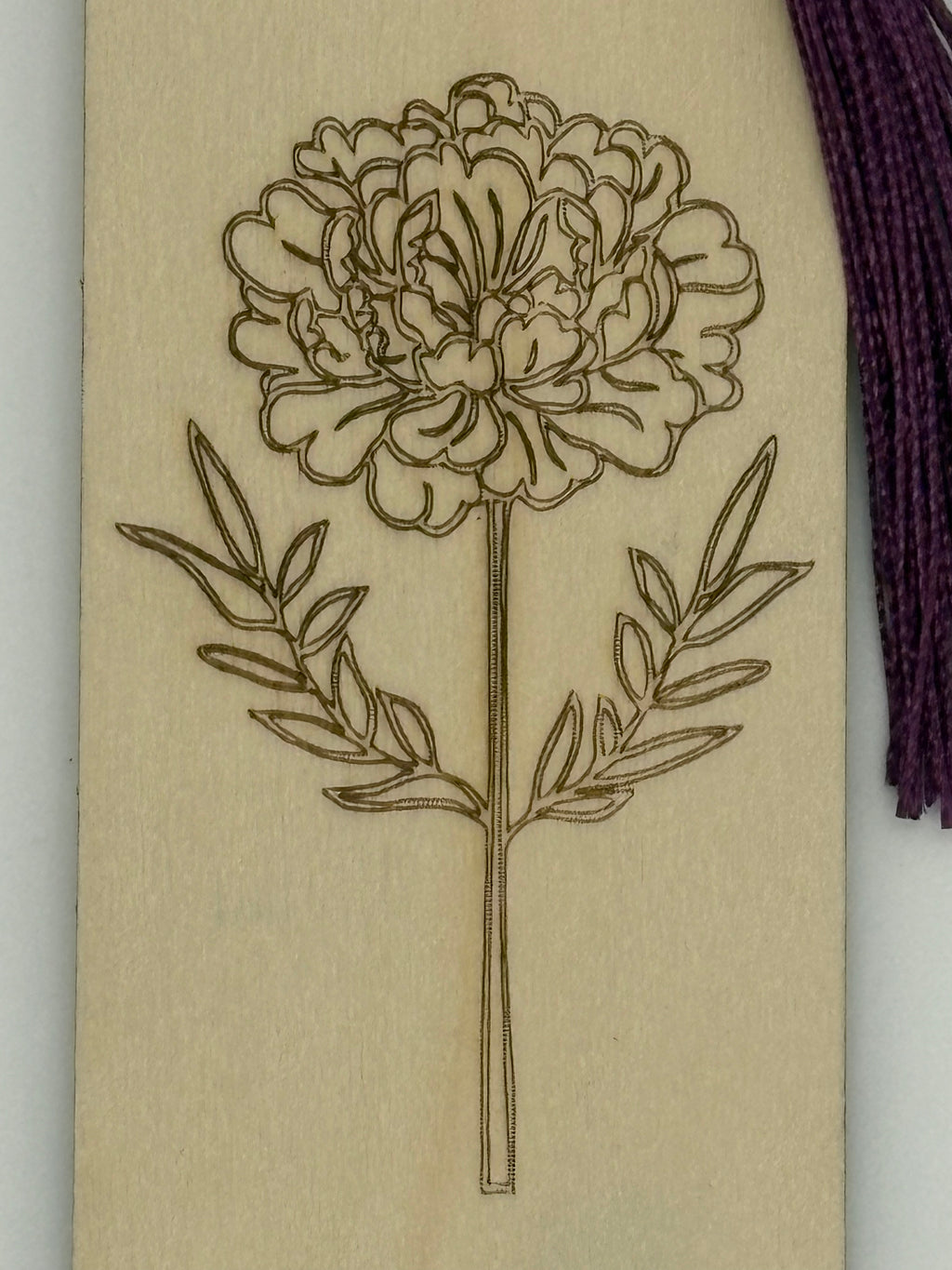 October Birth Flower Bookmark