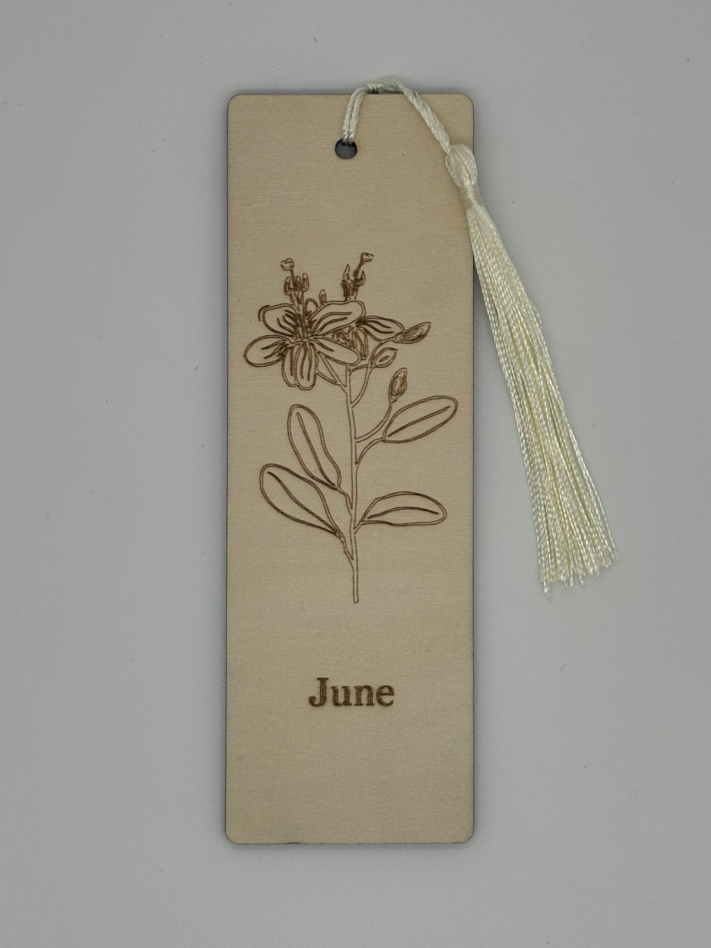 June Birth Flower Bookmark