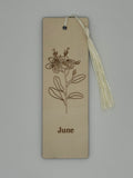 June Birth Flower Bookmark