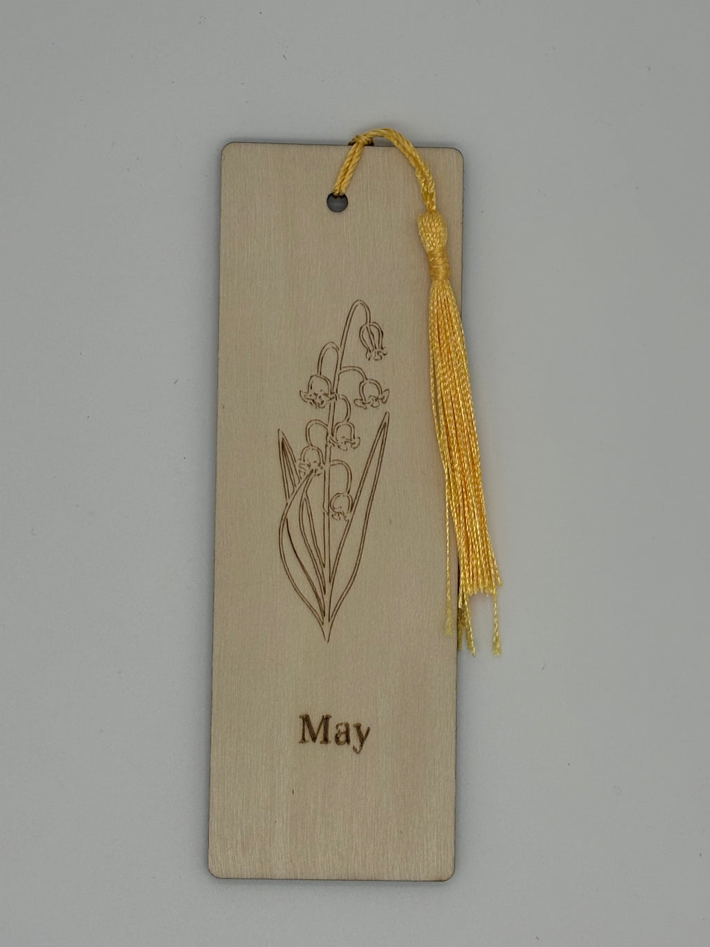 May Birth Flower Bookmark