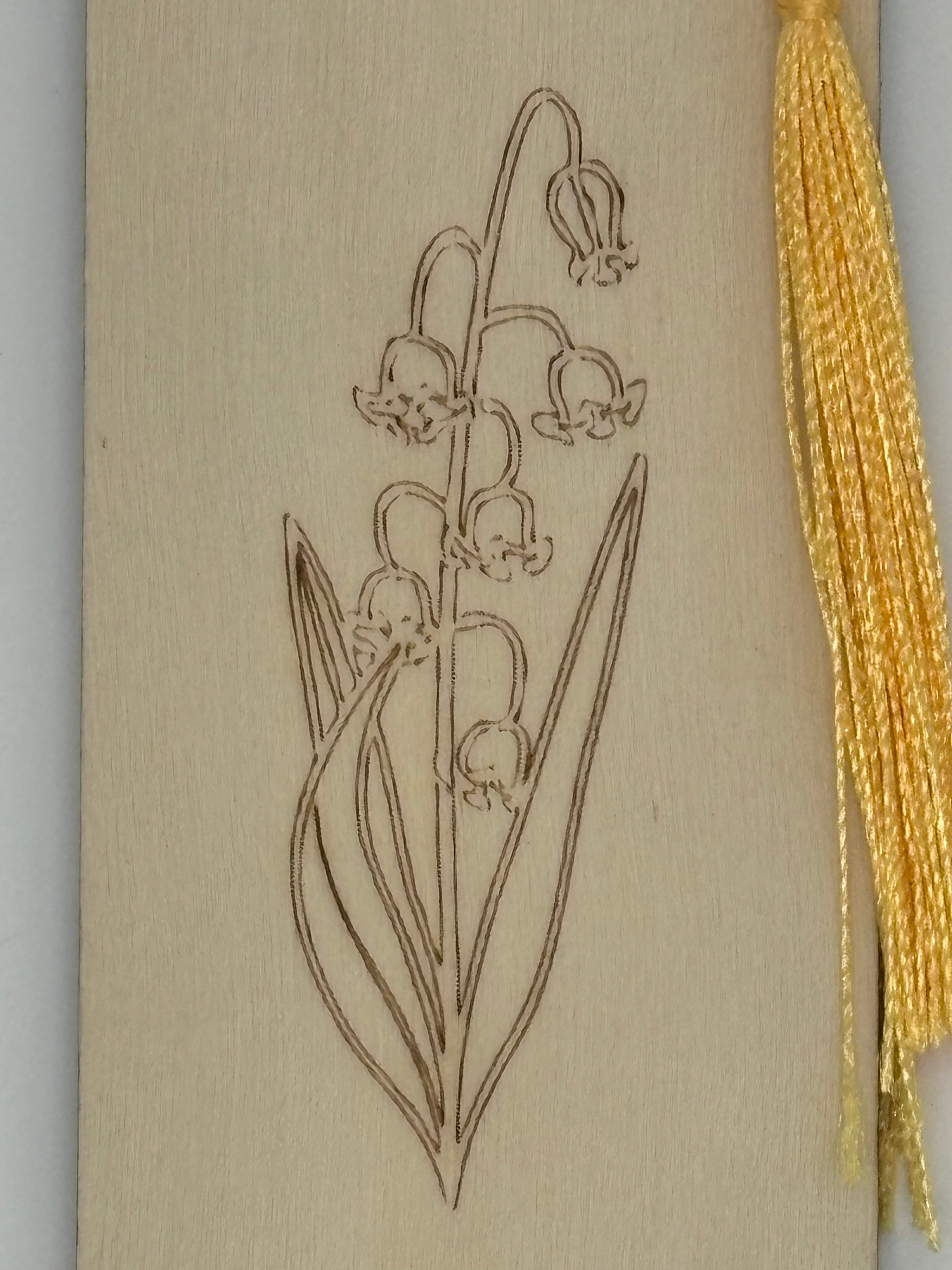 May Birth Flower Bookmark