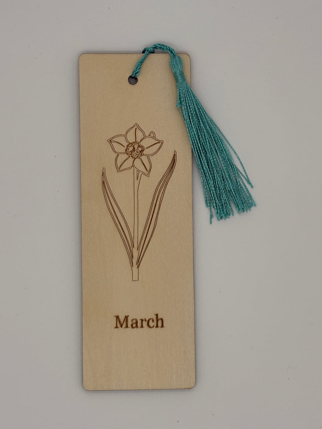 March Birth Flower Bookmark